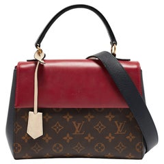Louis Vuitton Tricolor Monogram Canvas and Leather Cluny BB Top Handle Bag