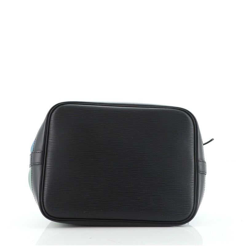 Louis Vuitton Tricolor Petit Noe NM Handtasche aus Epi-Leder im Zustand „Gut“ in NY, NY