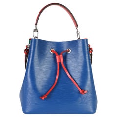 Louis Vuitton Tricolour Marineblau-Rot-Grün Epi Neonoe