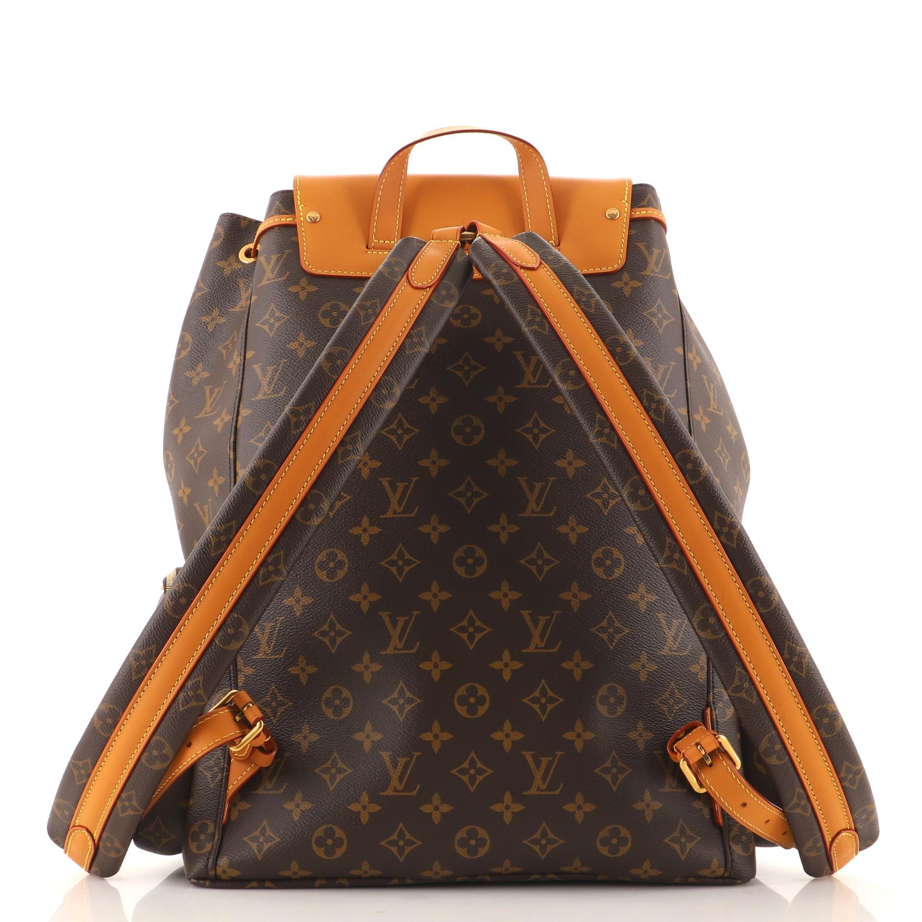 Louis Vuitton Trio Backpack Monogram Canvas In Good Condition In NY, NY