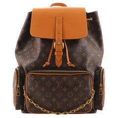 Louis Vuitton Trio Rucksack mit Monogramm aus Segeltuch