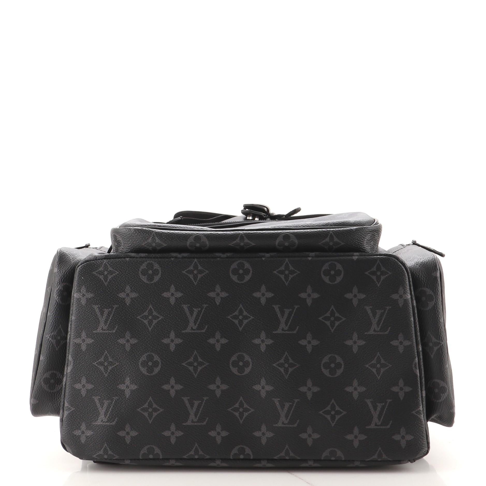 Louis Vuitton Trio Backpack Monogram Eclipse Canvas In Good Condition In NY, NY