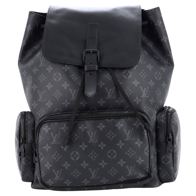 Louis Vuitton Trio Backpack Monogram Eclipse Canvas For Sale at 1stDibs