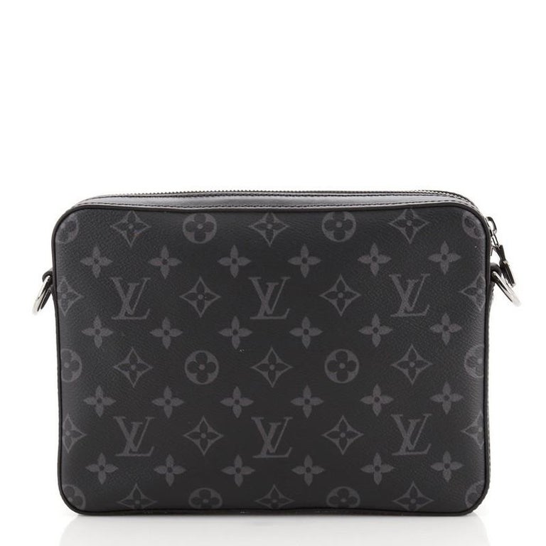Louis Vuitton 2020 Monogram Eclipse Trio Messenger Bag - Black Messenger  Bags, Bags - LOU489485