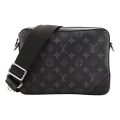 Authentic Louis Vuitton Monogram Eclipse Reverse Trio Messenger Bags