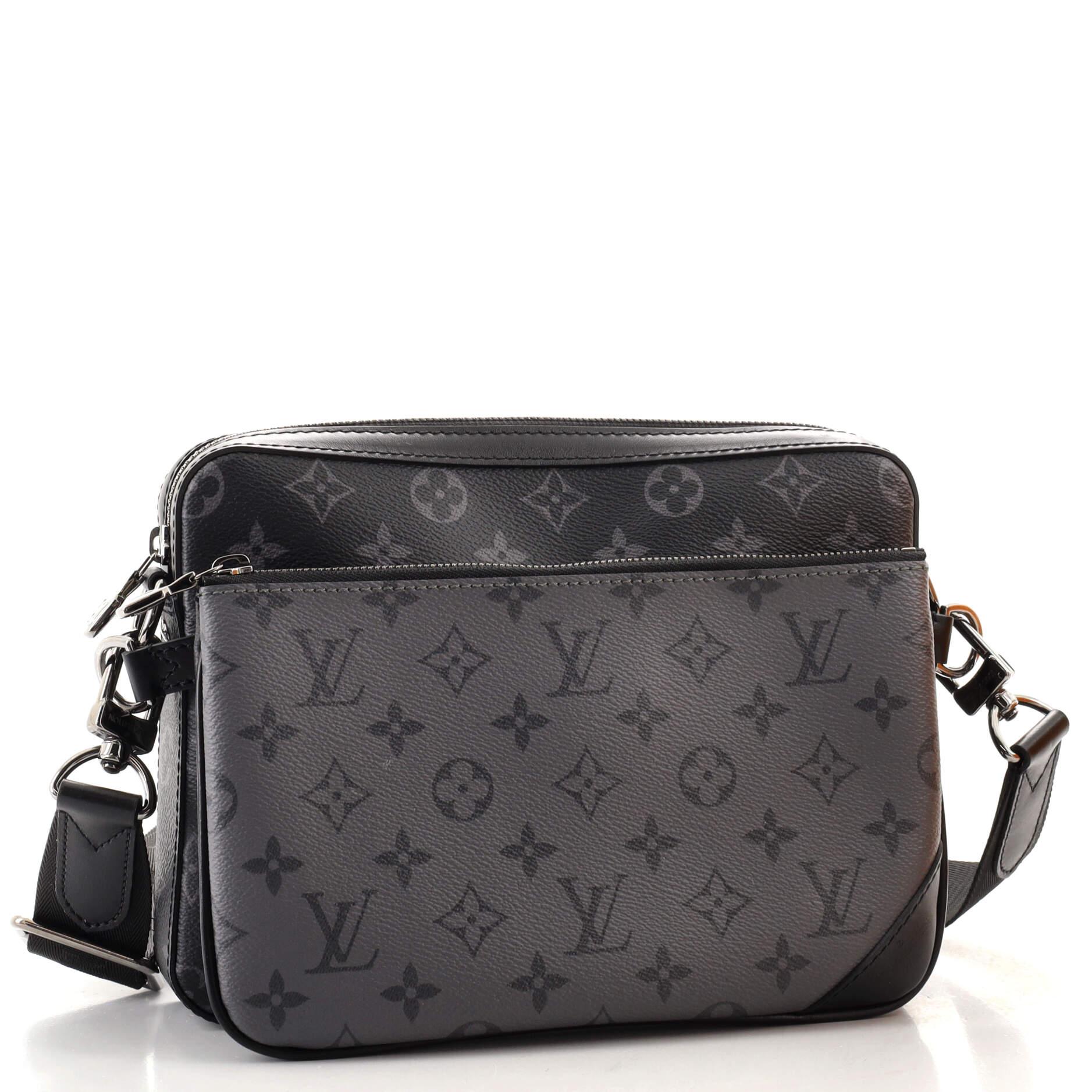 louis vuitton trio messenger white