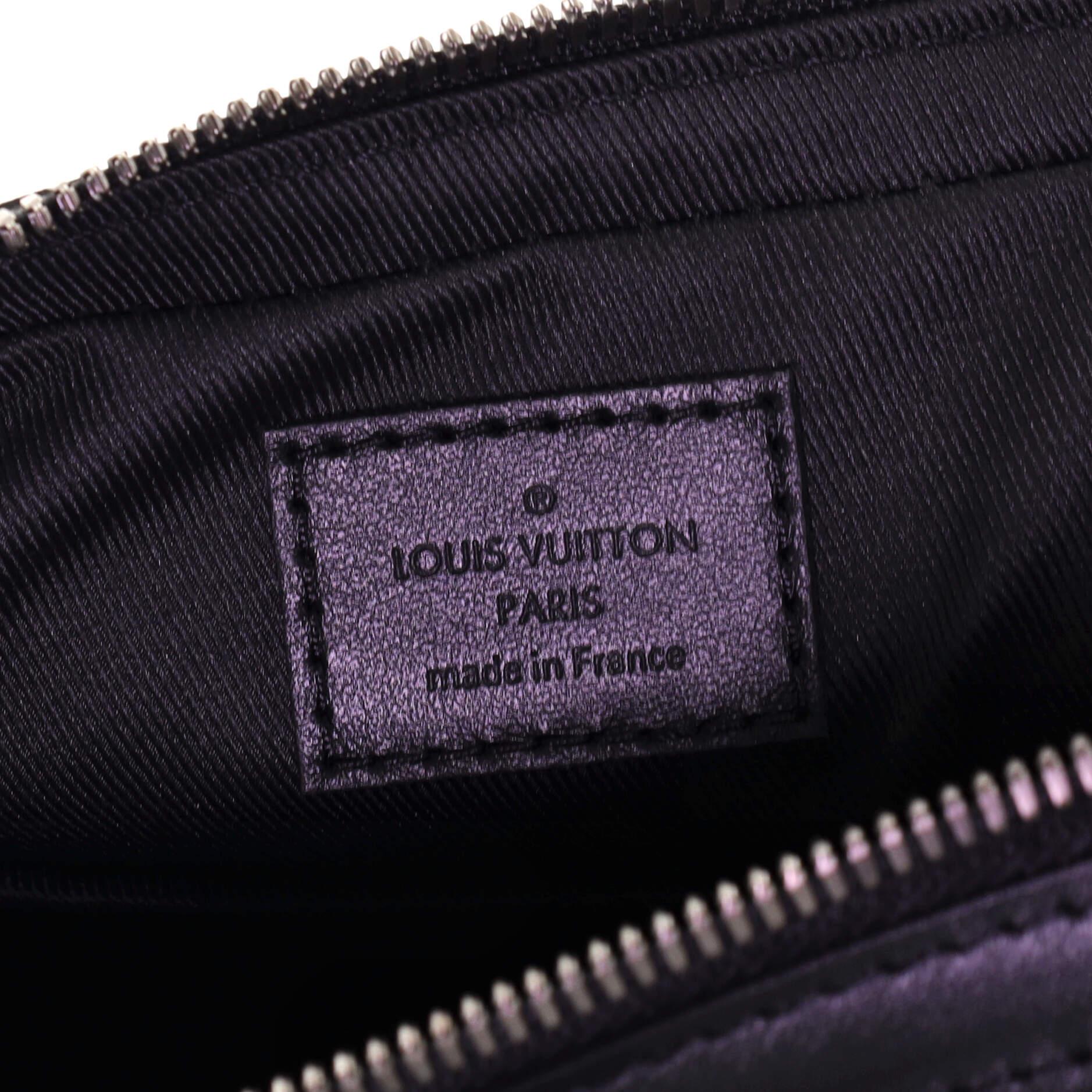 Louis Vuitton Trio Messenger Bag Reverse Monogram Eclipse Canvas 1