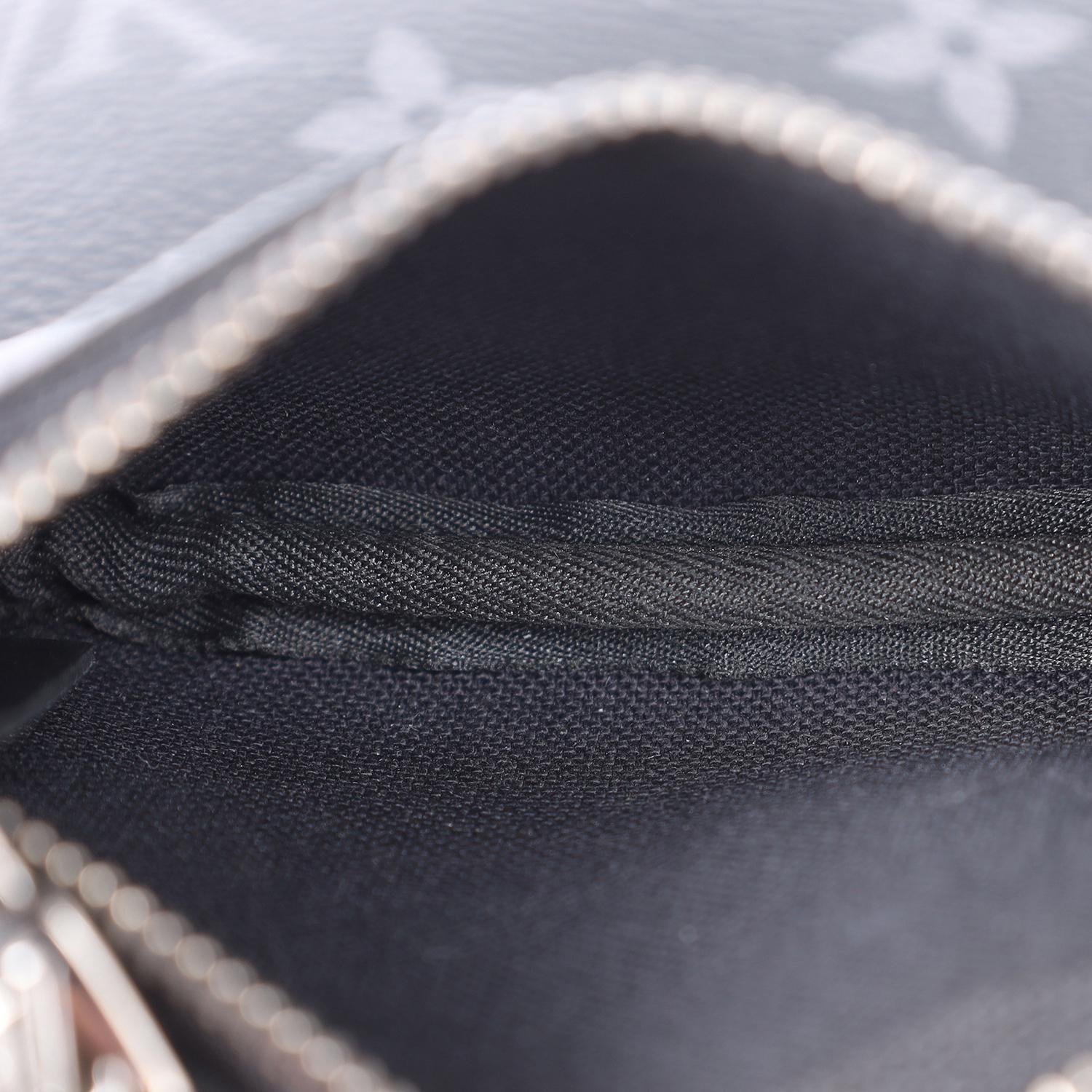 Louis Vuitton Trio Messenger Eclipse Crossbody Bag Black Gray 5
