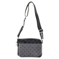 Louis Vuitton Trio Messenger Monogram Eclipse with Reverse Monogram Eclipse