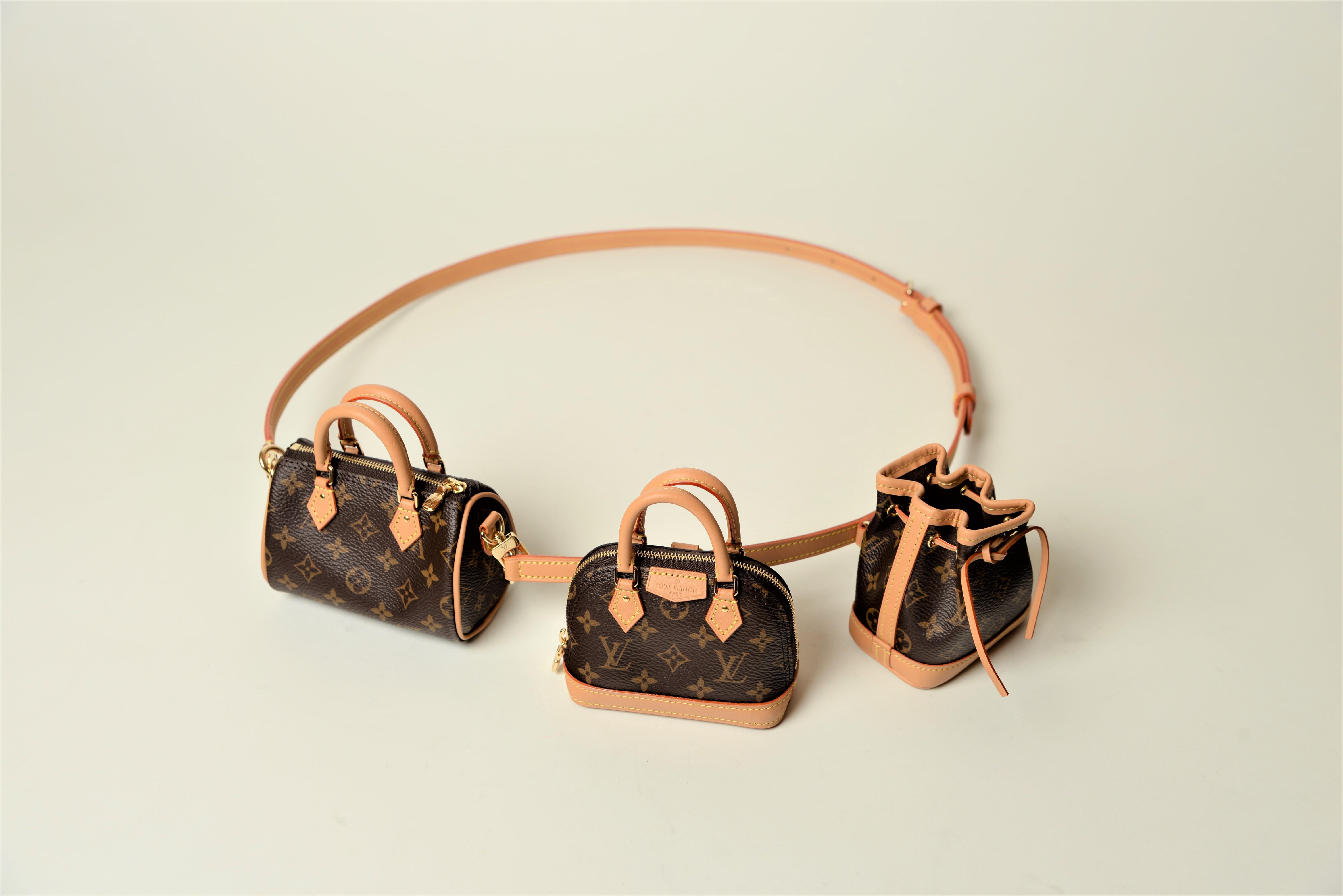 Louis Vuitton Trio Mini Icones Alma Noe Speedy Full-Set NEW  5