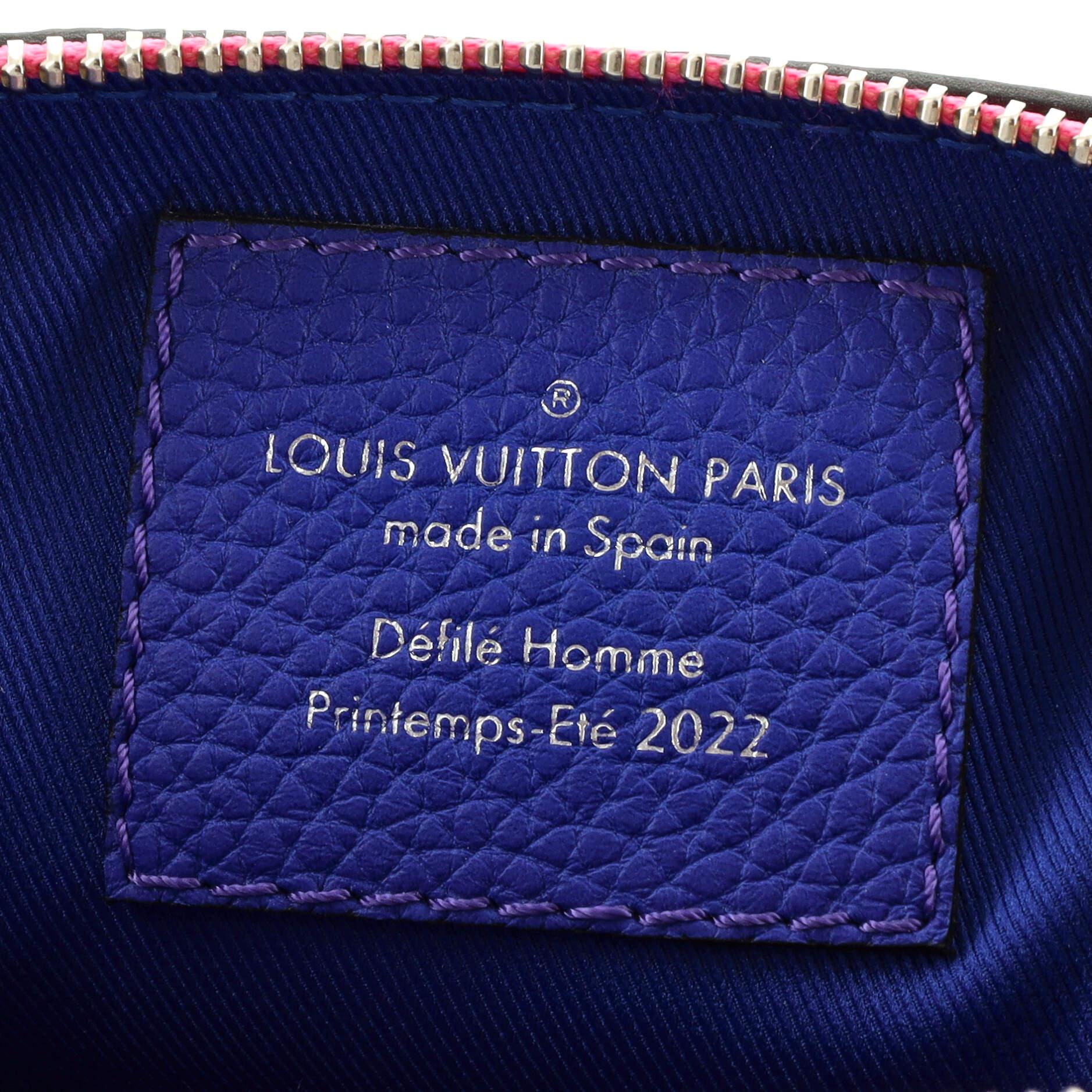 Louis Vuitton Trio Pouch Messenger Bag Limited Edition Illusion Monogram  1