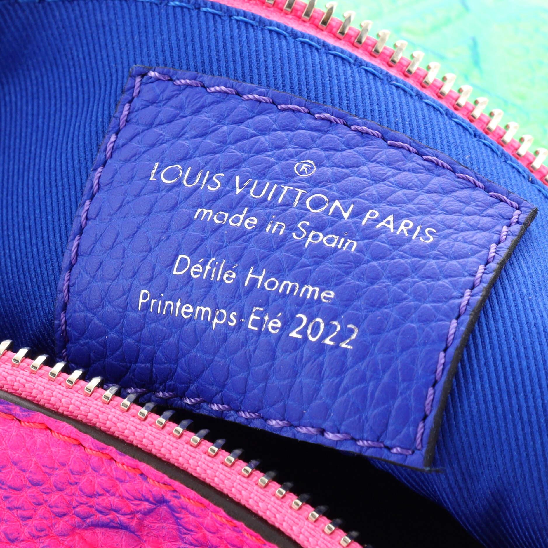 Louis Vuitton Trio Pouch Messenger Bag Limited Edition Illusion Monogram  3