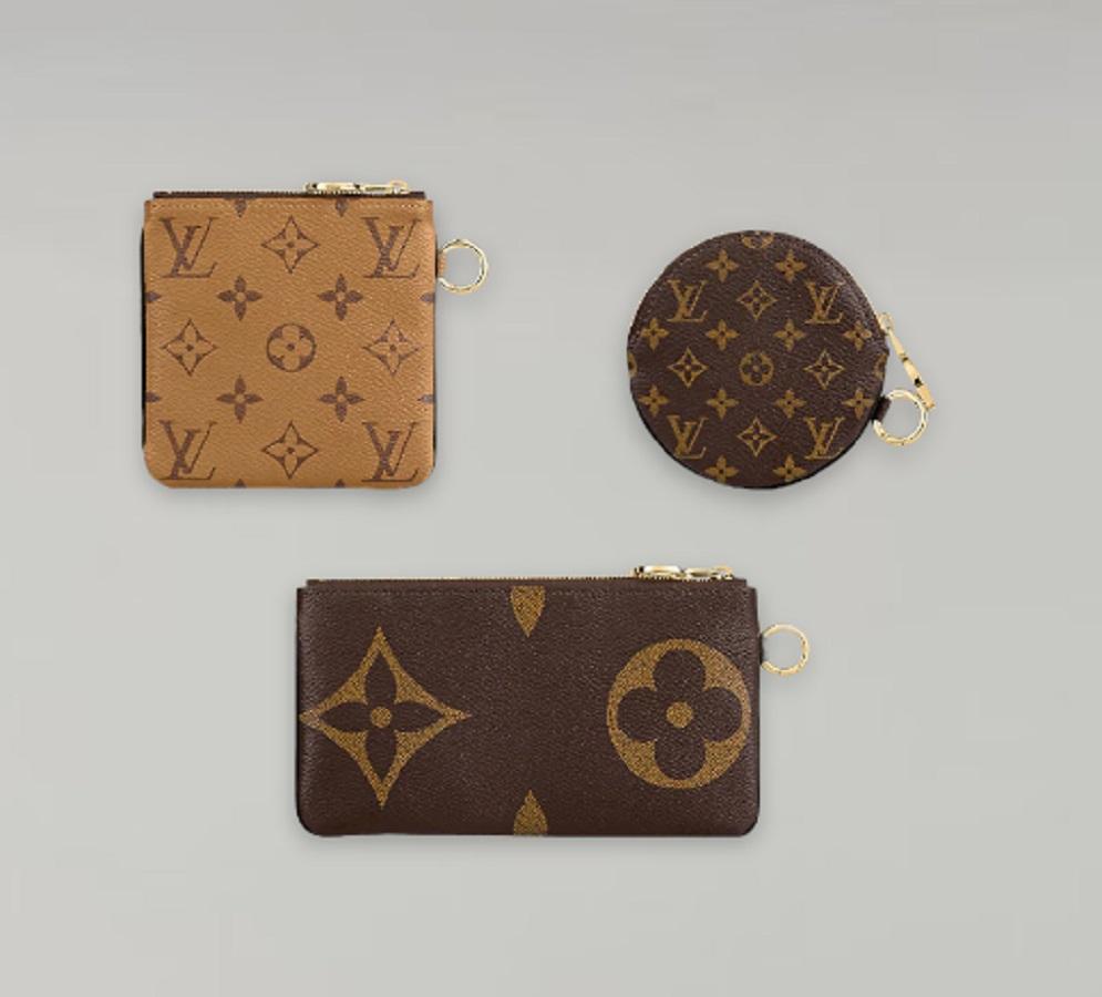 Louis Vuitton Trio Pouch Monogram Reverse and Monogram Mini coated canvas 1