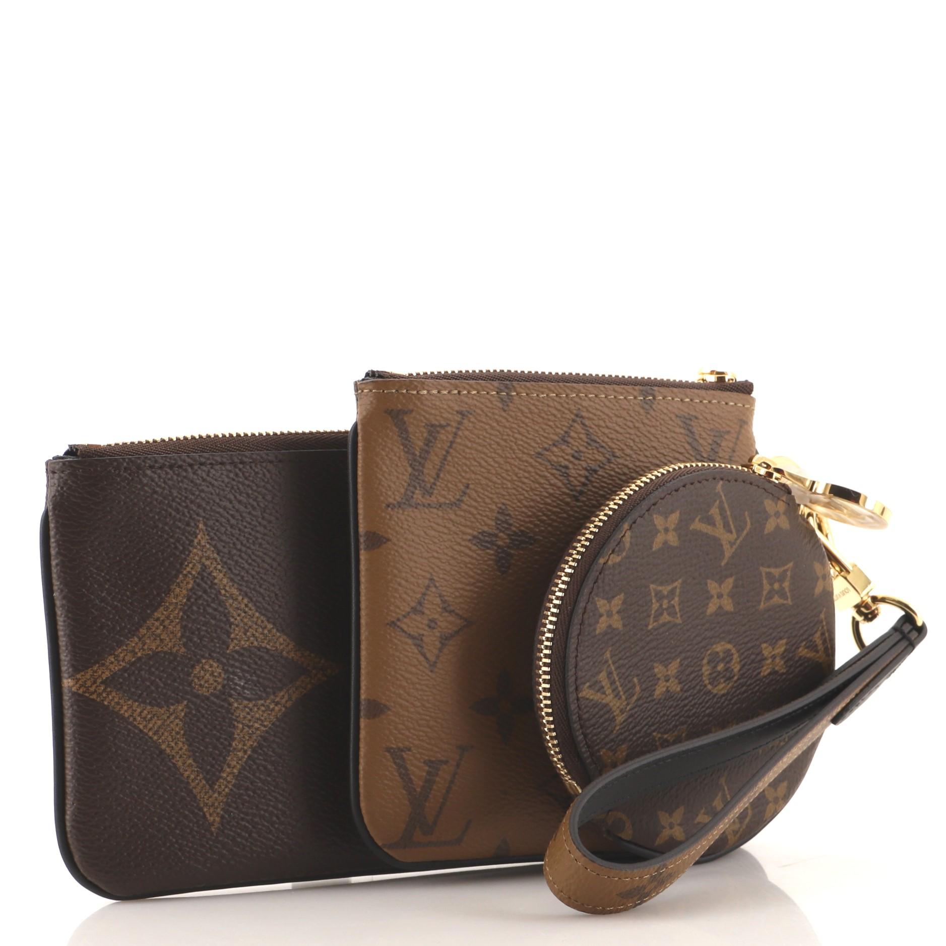 Louis Vuitton 3 Set Pouch - 2 For Sale on 1stDibs