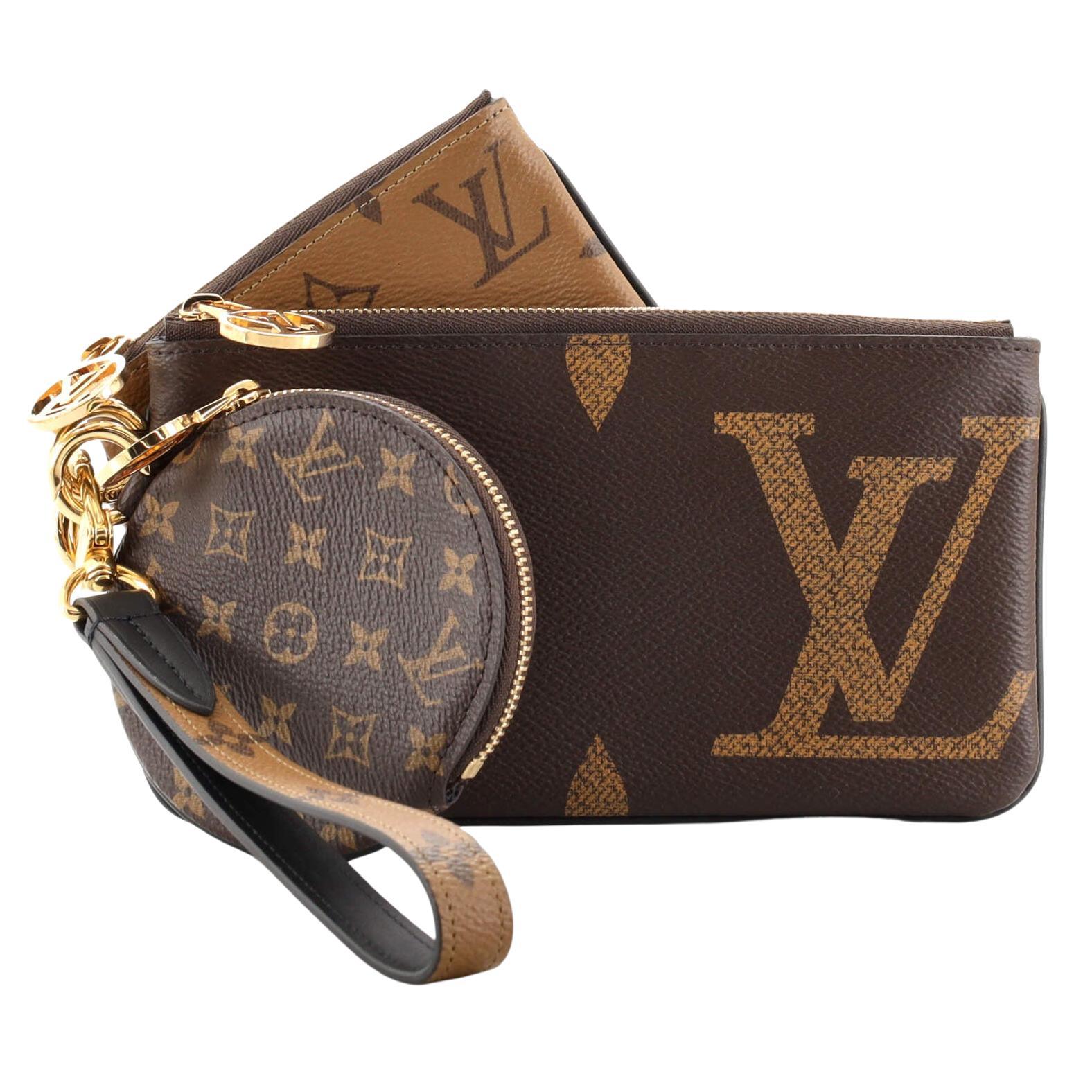 Louis Vuitton Reverse Monogram Giant Trio Pouch - A World Of Goods For You,  LLC