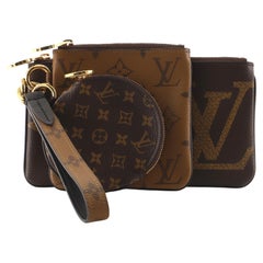 Louis Vuitton Trio Pouch Set Reverse Monogram Giant