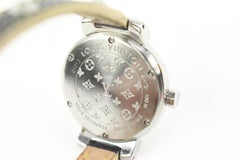 Louis Vuitton Tambour-Uhr, dreifach ummantelt, Q1212, 28 mm Quarz 25lv37s