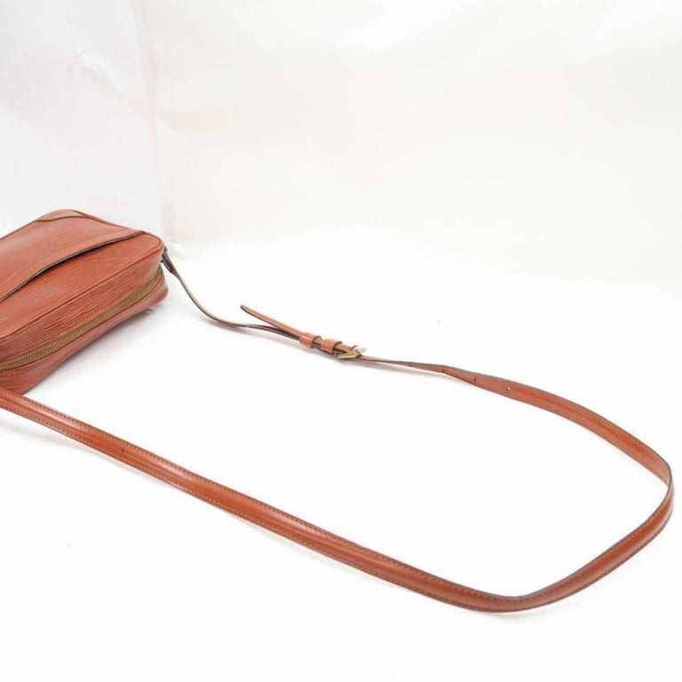 Louis Vuitton Trocadero 867199 Brown Leather Cross Body Bag For Sale at ...