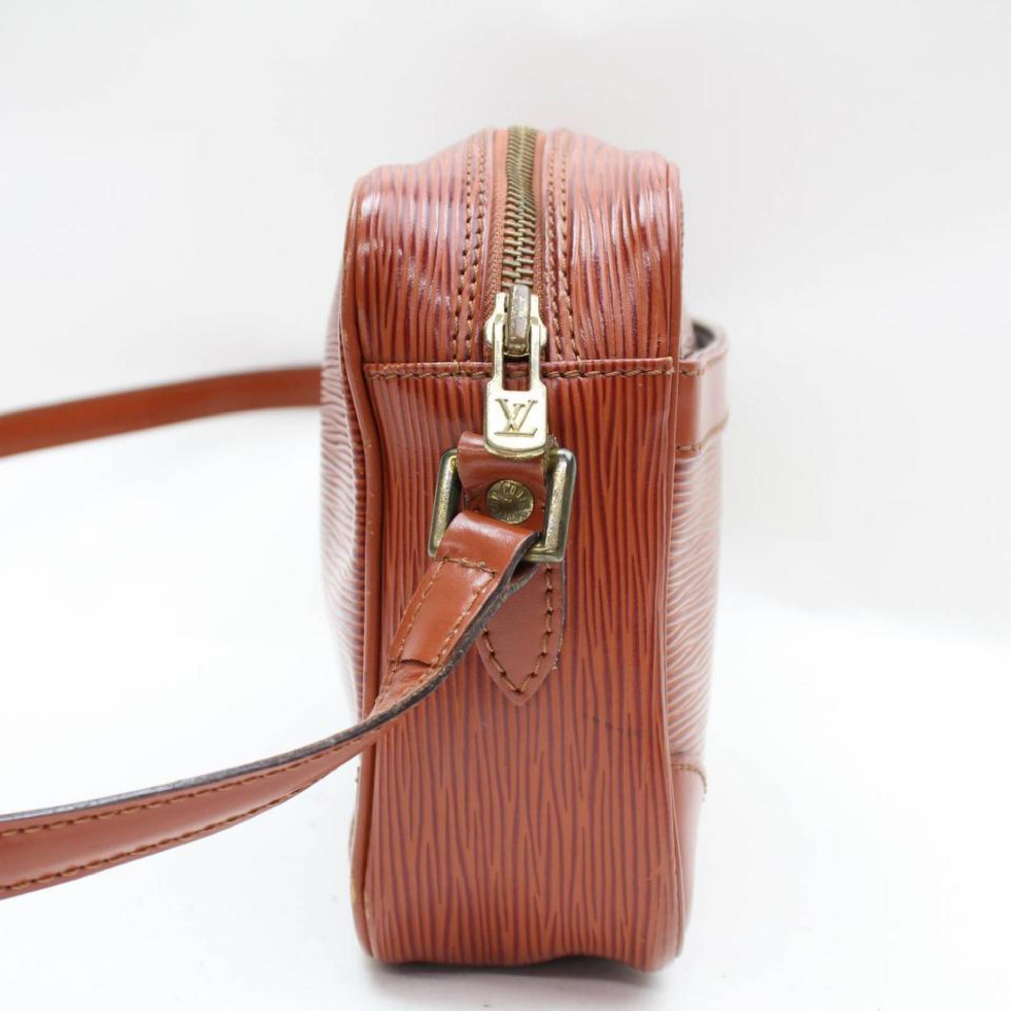 Louis Vuitton Trocadero 867199 Brown Leather Cross Body Bag For Sale 3