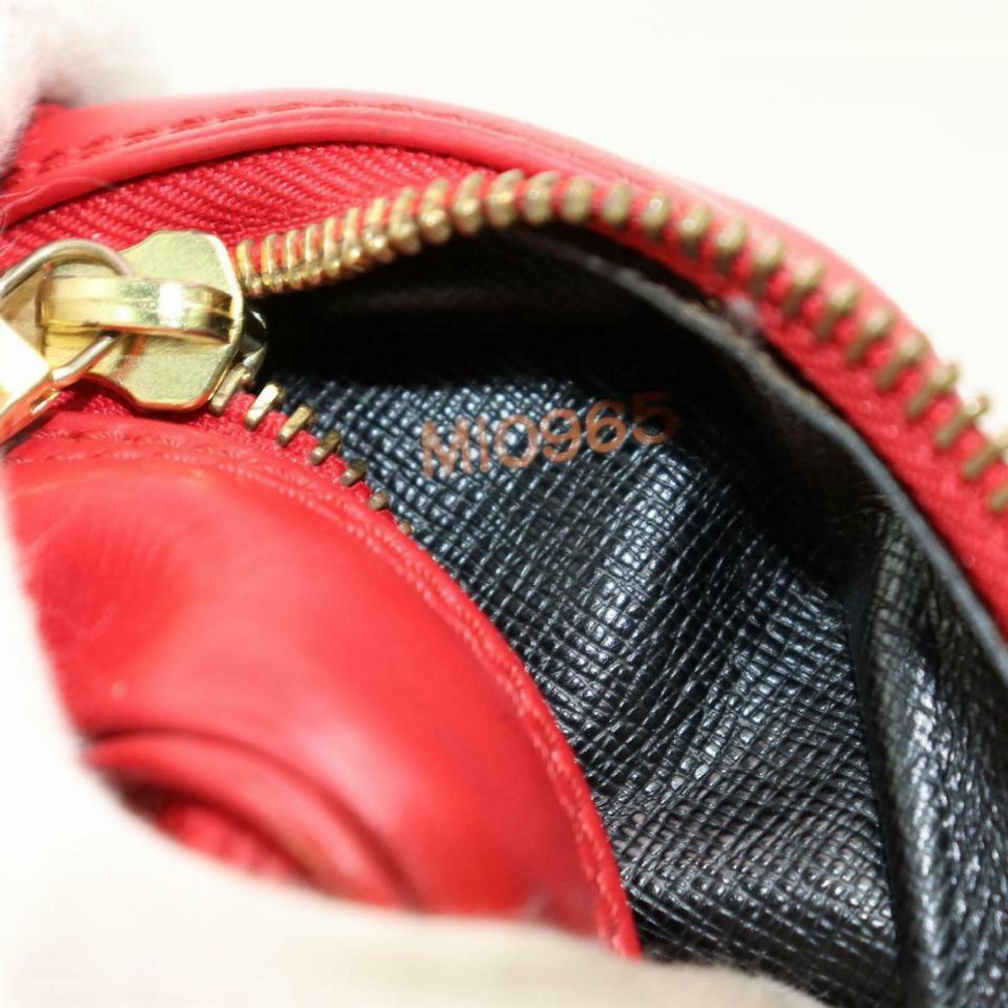 Louis Vuitton Trocadero 870644 Red Epi Leather Cross Body Bag For Sale 6