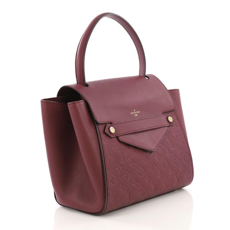 Brown Louis Vuitton Trocadero Handbag Monogram Empreinte Leather