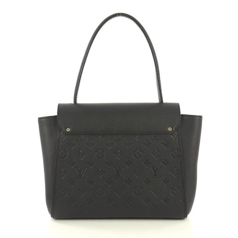 Black Louis Vuitton Trocadero Handbag Monogram Empreinte Leather