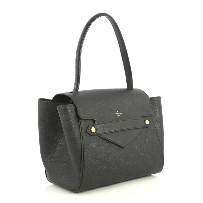 Black Louis Vuitton Trocadero Handbag Monogram Empreinte Leather 