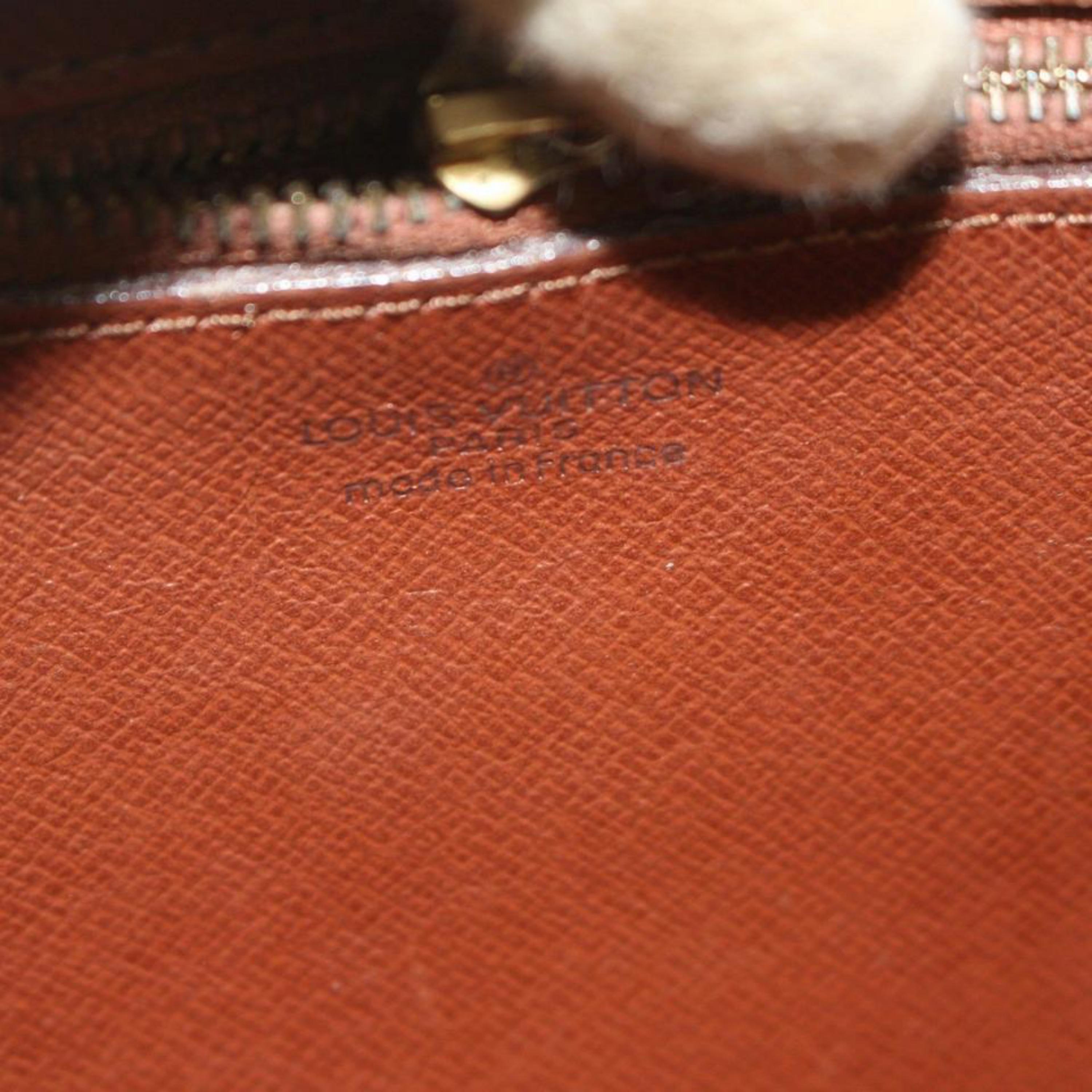 Louis Vuitton Trocadero Monogram 869057 Brown Coated Canvas Cross Body Bag For Sale 7