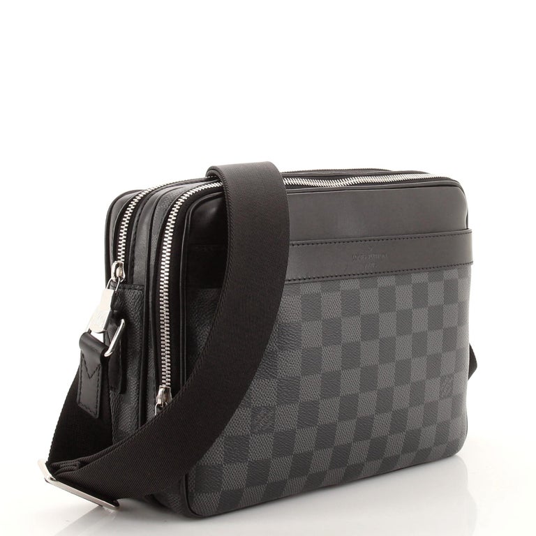 Louis Vuitton Leather Troca PM Cross-Body Bag