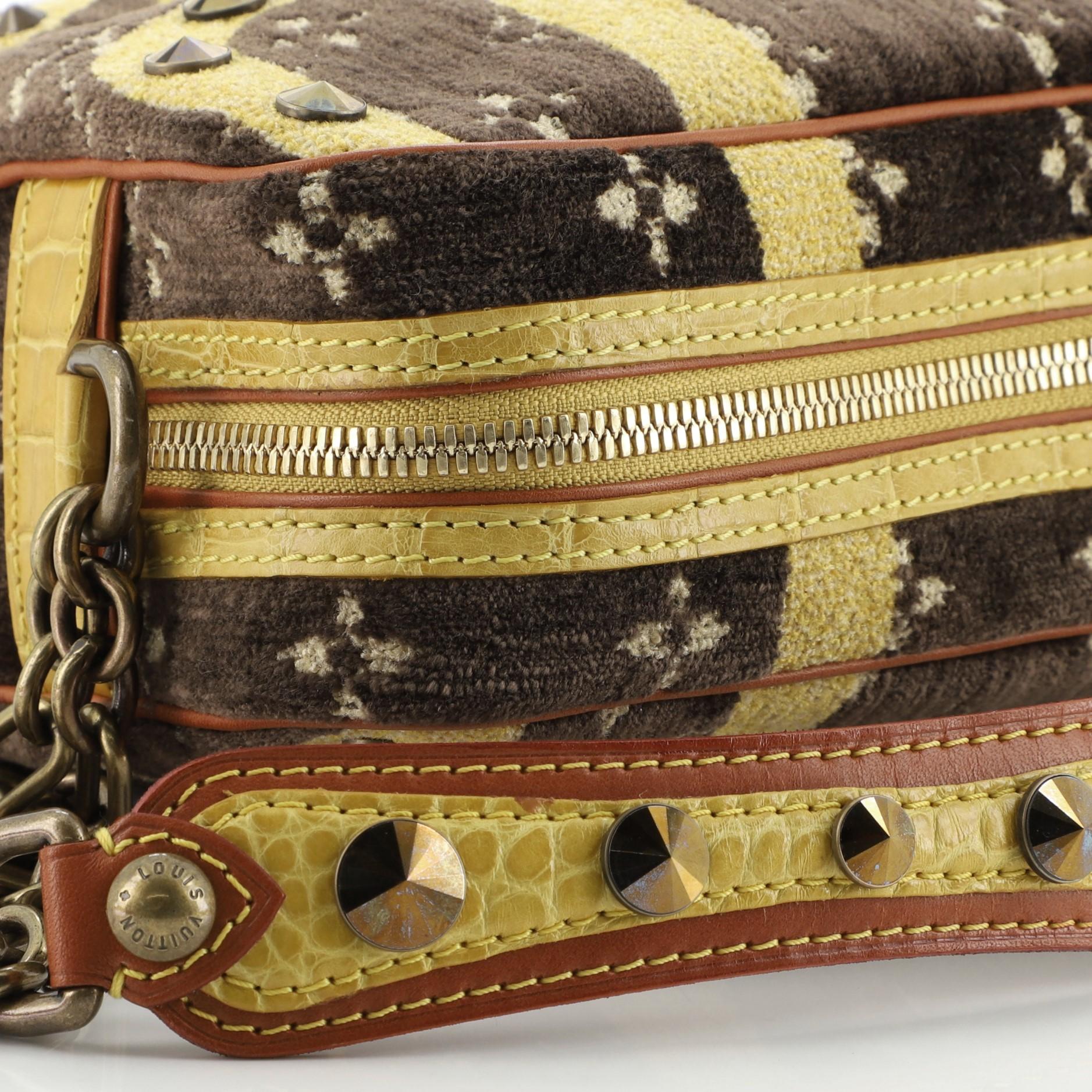 Louis Vuitton Trompe L'Oeil Trocadero Handbag Monogram Velvet 27 1