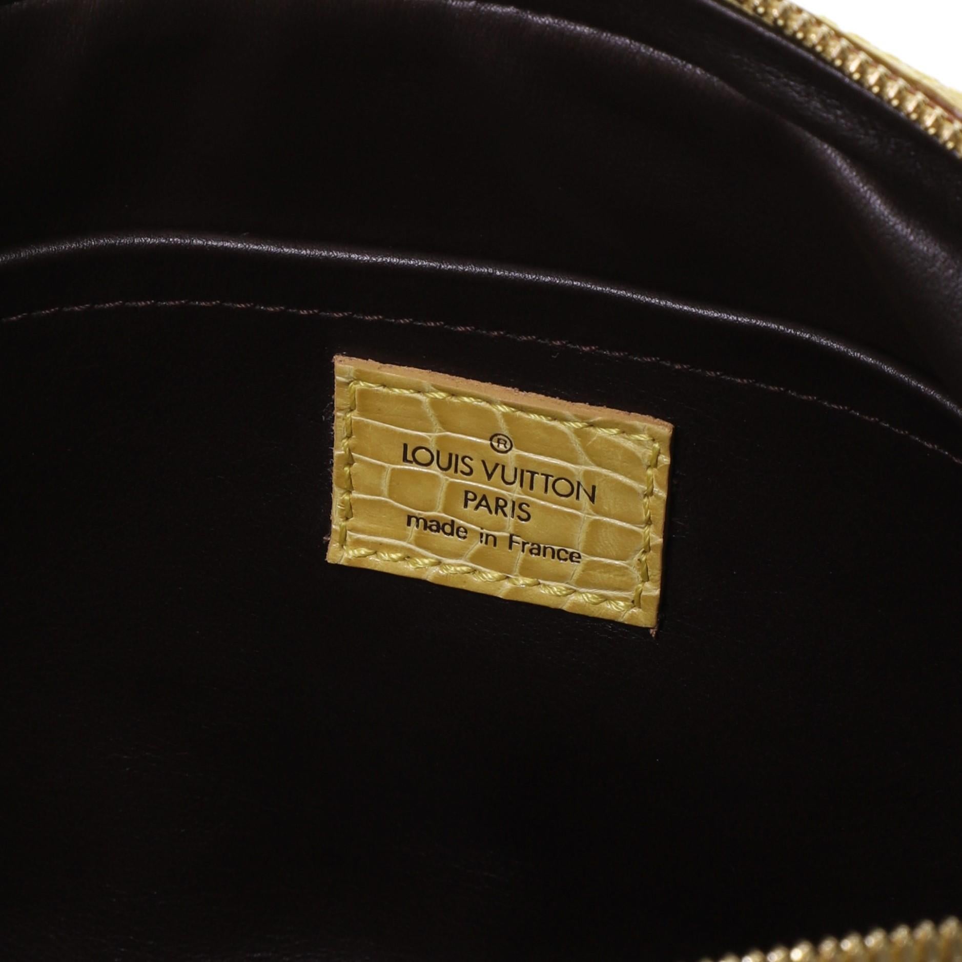 Louis Vuitton Trompe L'Oeil Trocadero Handbag Monogram Velvet 27 2