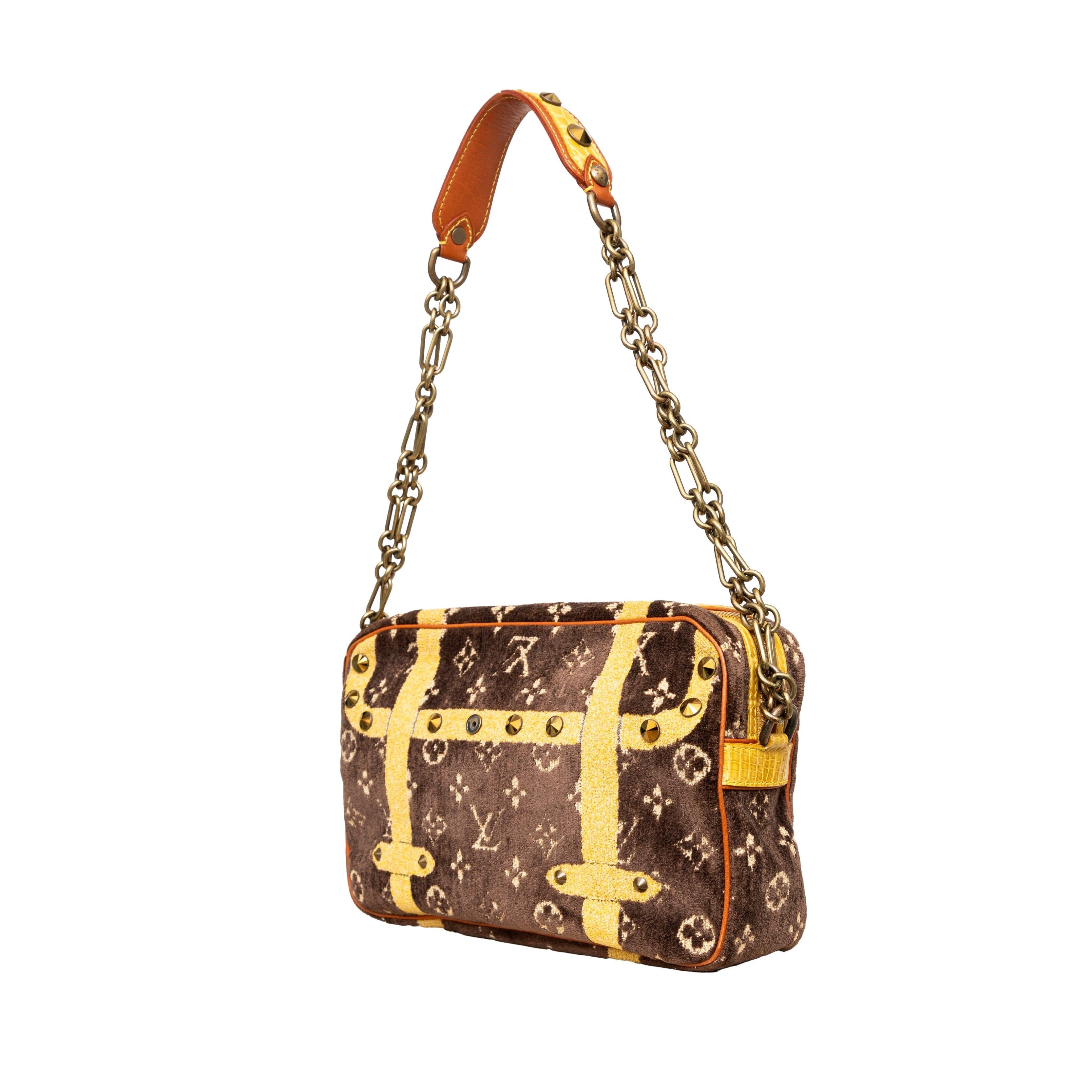 Brown Louis Vuitton Trompe L'Oeil Trocadero Shoulder Bag - '10s For Sale