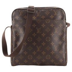 Louis Vuitton Trotteur Beaubourg Handtasche mit Monogramm aus Segeltuch