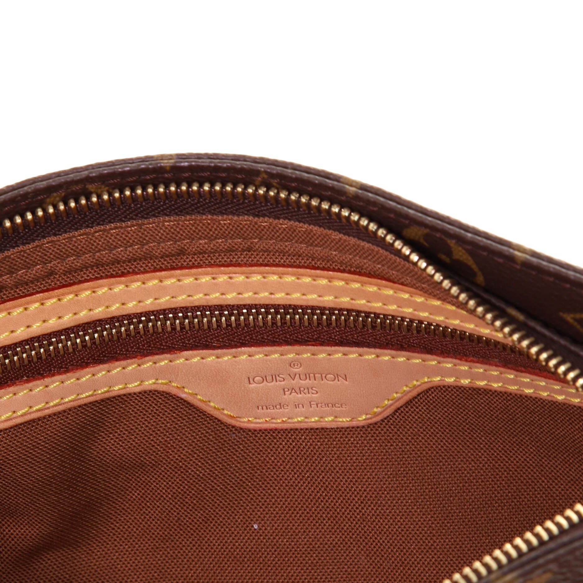 Louis Vuitton Trotteur Handbag Monogram Canvas 5