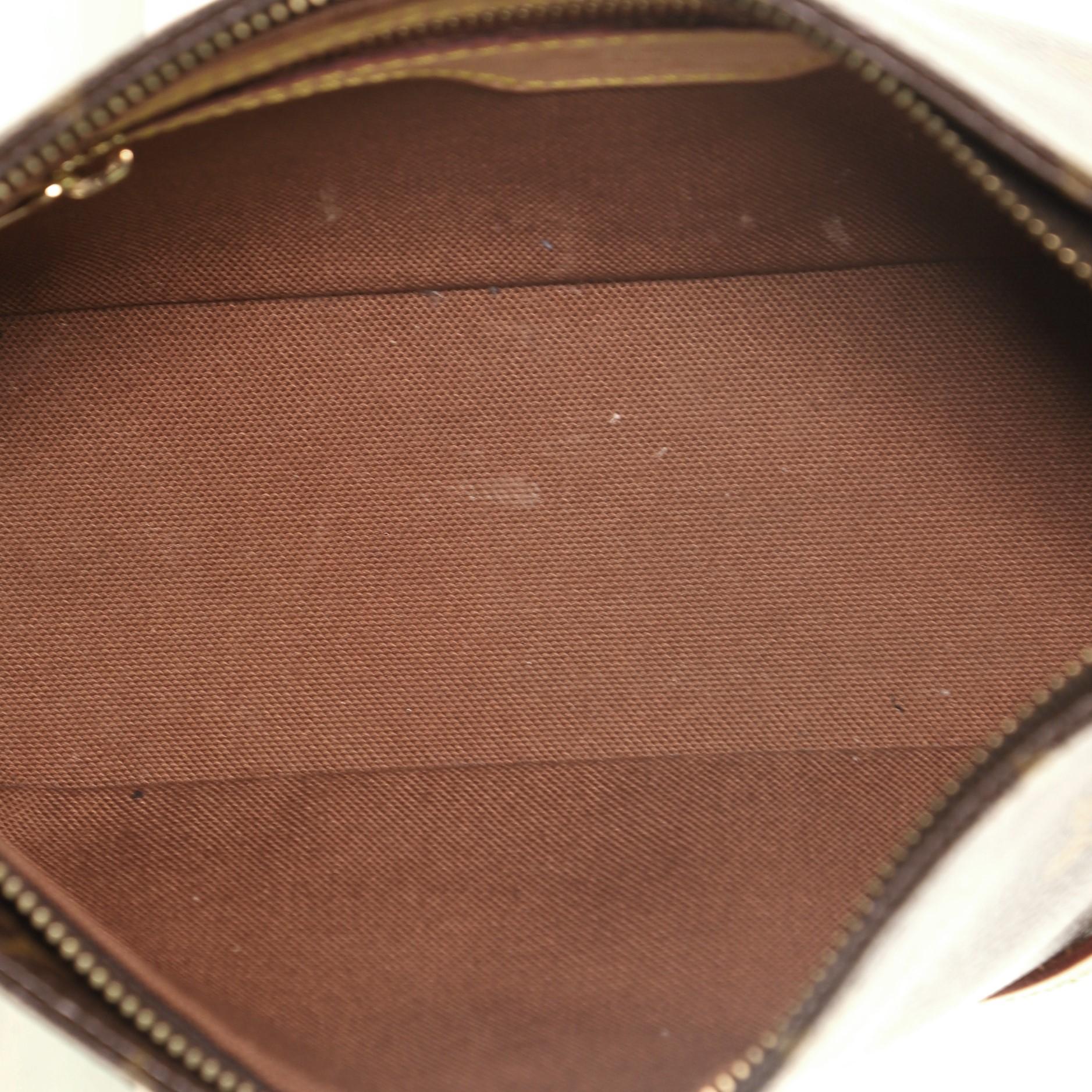 Louis Vuitton Trotteur Handbag Monogram Canvas In Good Condition In NY, NY