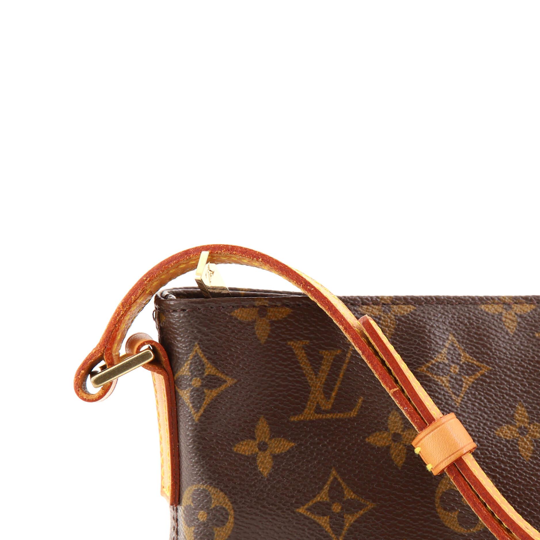 Louis Vuitton Trotteur Handbag Monogram Canvas 4