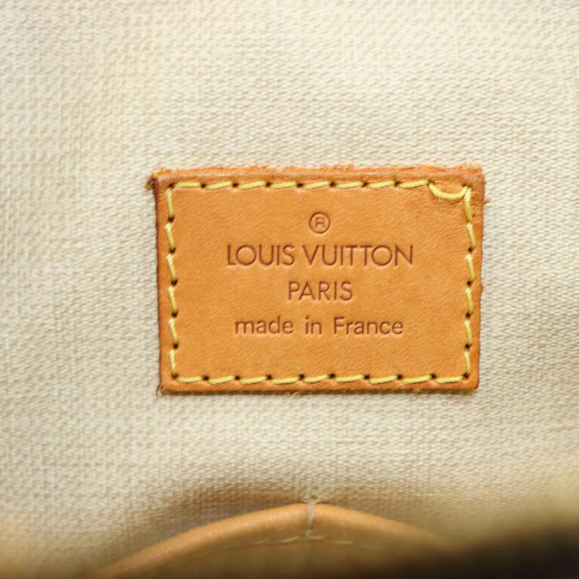 Louis Vuitton Trouville Bowler Boston Mm 870168 Brown Coated Canvas Satchel For Sale 6