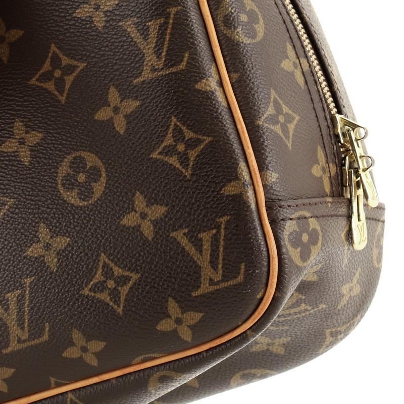 Louis Vuitton Trouville Handbag Monogram Canvas 3