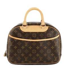 Louis Vuitton Trouville Handbag Monogram Canvas