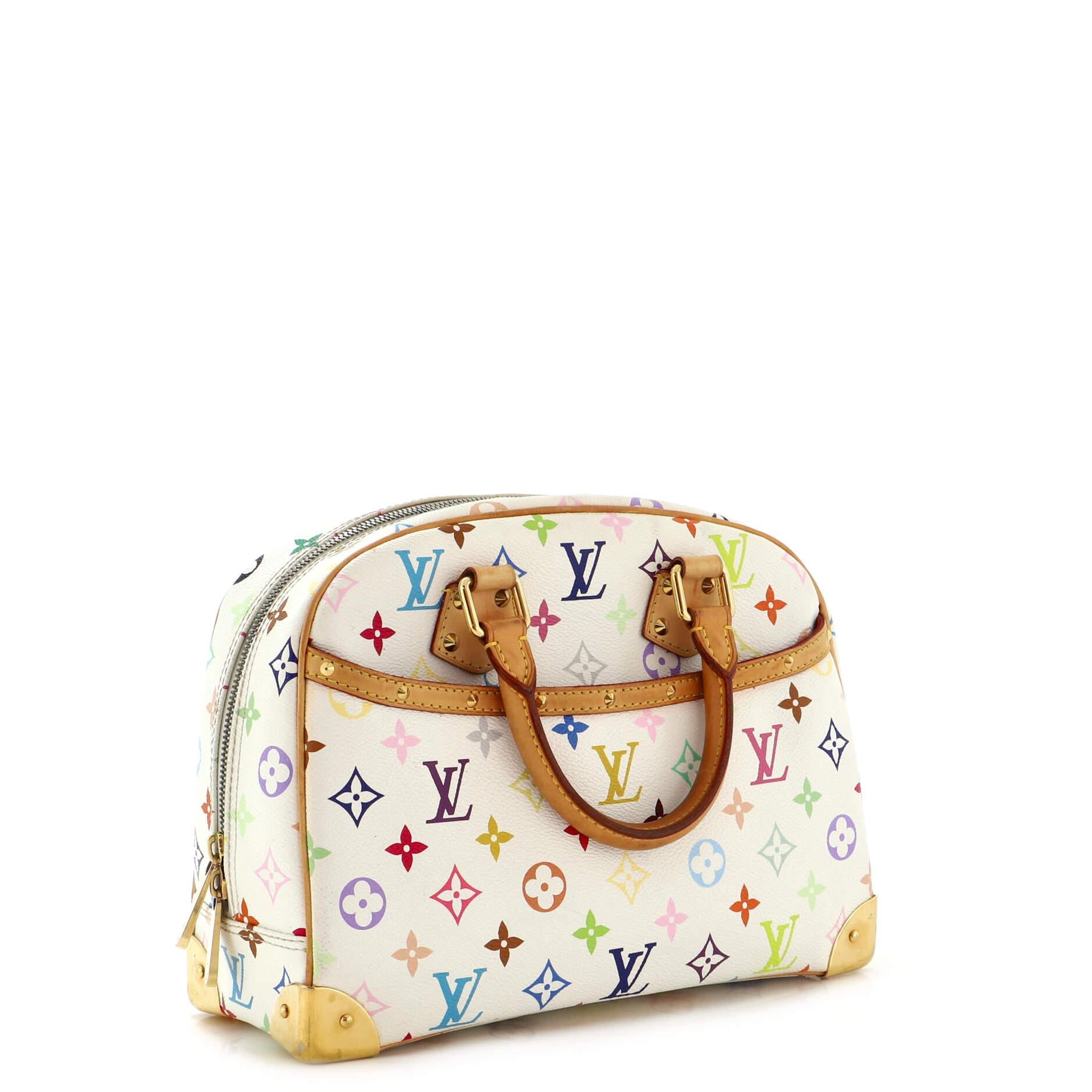 Louis Vuitton Trouville Handbag Monogram Multicolor at 1stDibs  louis  vuitton rainbow bag, louis vuitton rainbow purse, lv rainbow bag