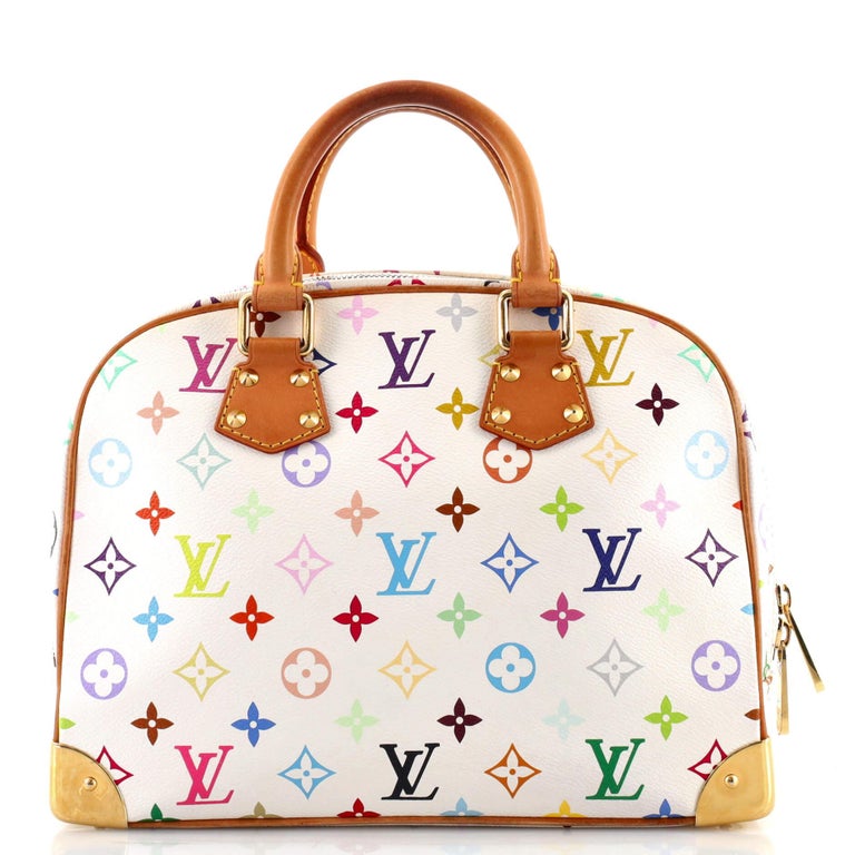 Louis Vuitton Trouville Handbag Monogram Multicolor For Sale at 1stDibs