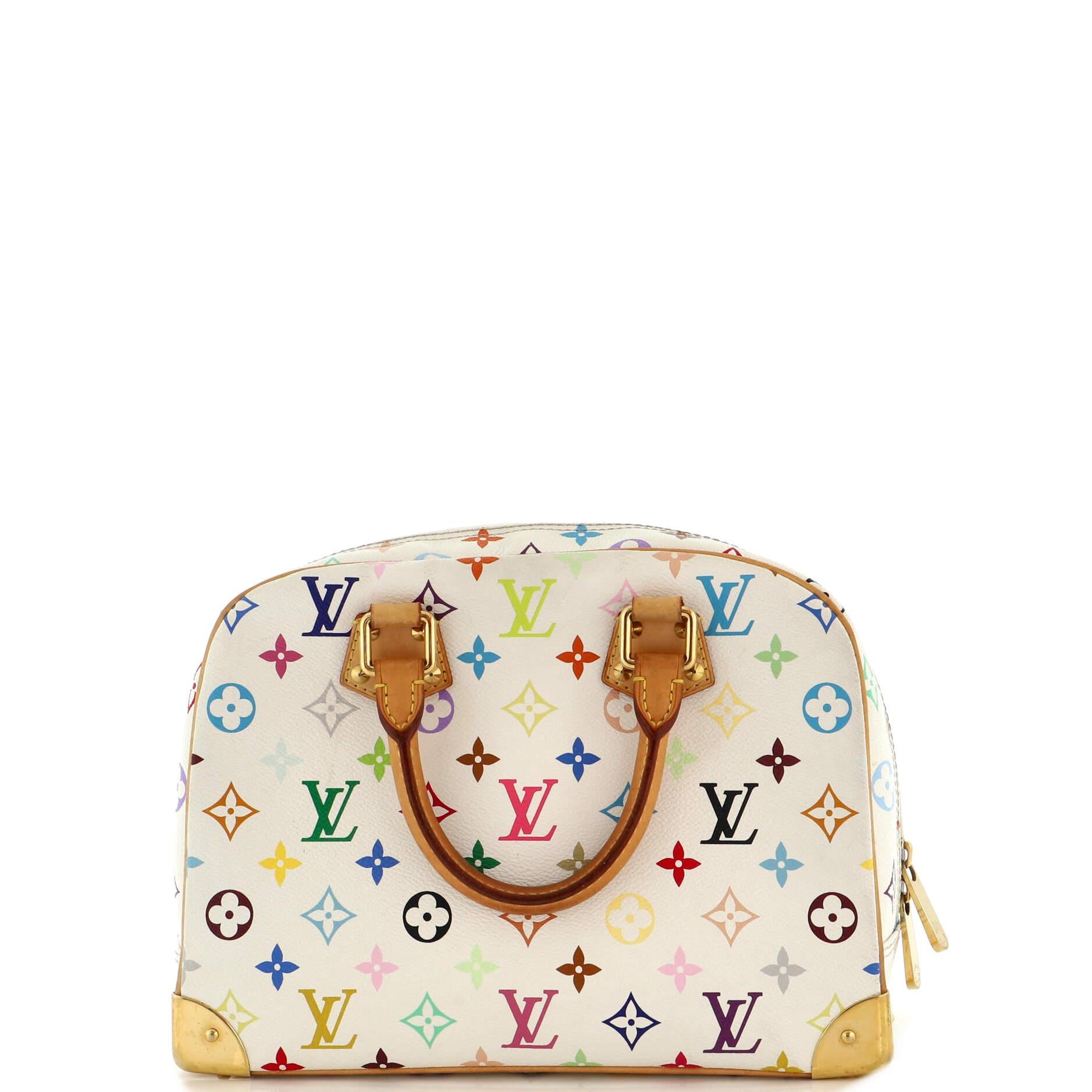 Louis Vuitton Trouville Handbag Monogram Multicolor In Fair Condition In NY, NY