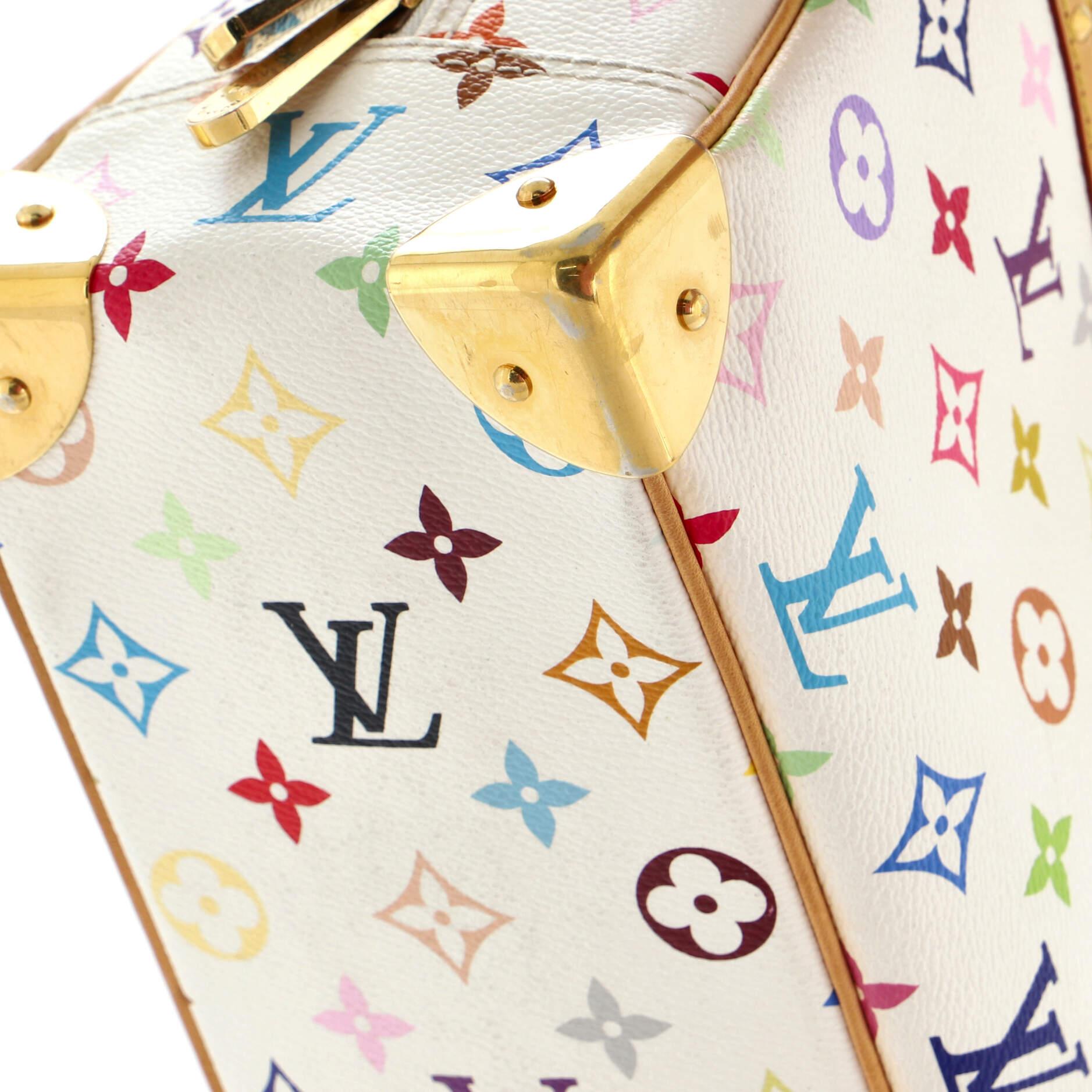 Louis Vuitton Trouville Handbag Monogram Multicolor 2