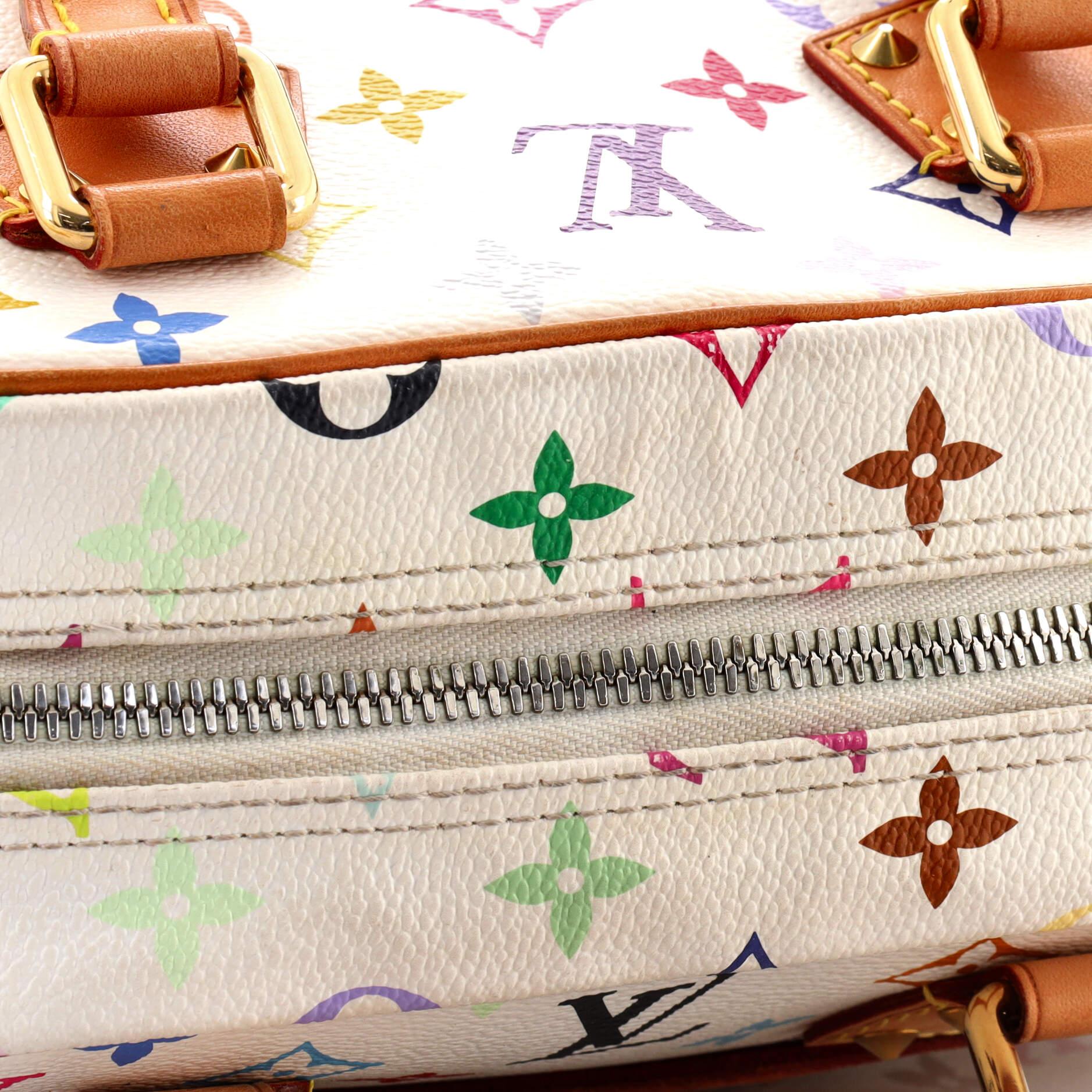Louis Vuitton Trouville Handbag Monogram Multicolor In Fair Condition In NY, NY