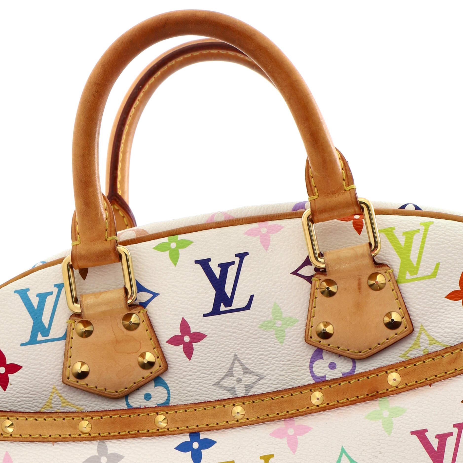 Louis Vuitton Trouville Handbag Monogram Multicolor 3