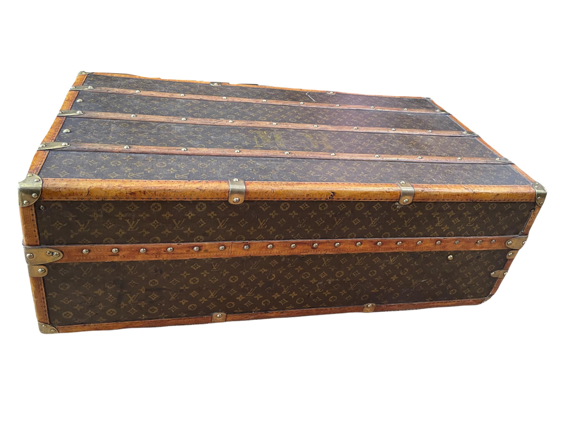 Baule Louis Vuitton 1913 In condizioni buone in vendita a palm beach, FL