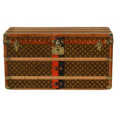 Sold at Auction: A Louis Vuitton Travel Trunk Paris, circa 1913, serial  number 507613