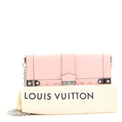 Louis Vuitton Trunk Kette Geldbörse Epi Leder