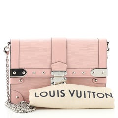 Louis Vuitton Trunk Kette Geldbörse Epi Leder