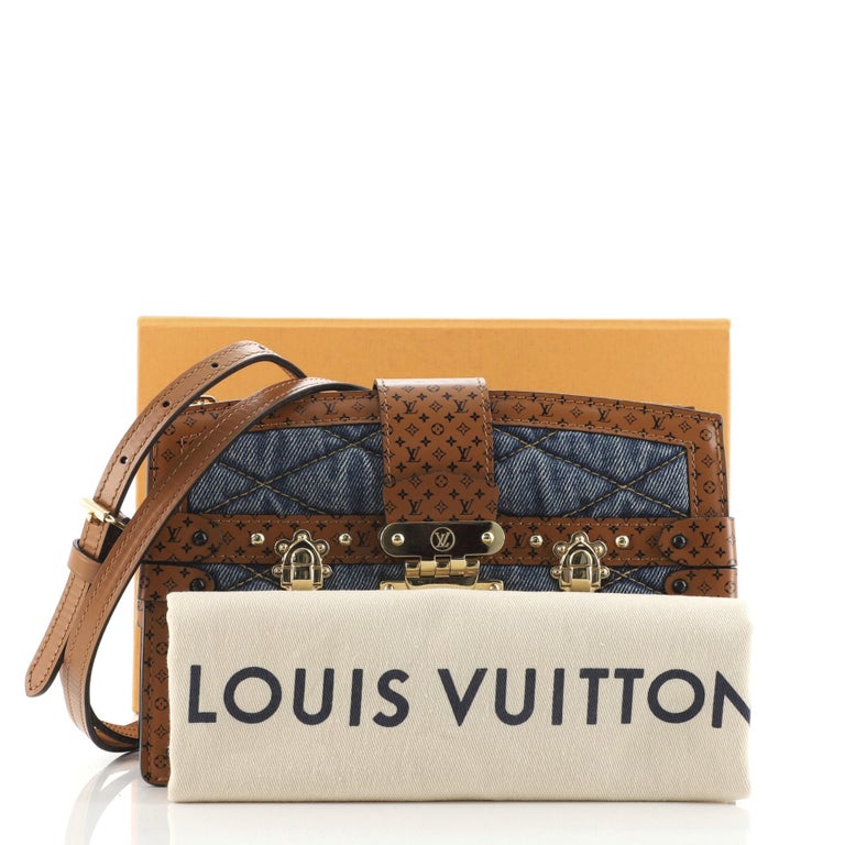 Louis Vuitton, Accessories, Louis Vuitton Denim Clutch